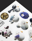 THE FINALS stickersheet